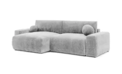 S-STYLE Ecksofa mit Schlaffunktion Puffy