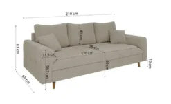 S-STYLE Einzelsofa Lars