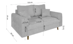 S-STYLE Einzelsofa Trygve