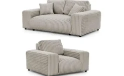S-STYLE Polstergarnitur 2er-Set Mollis