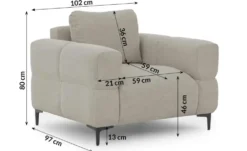 S-STYLE Sessel Cardea