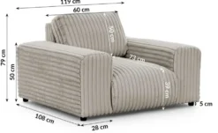 S-STYLE Sessel Mollis
