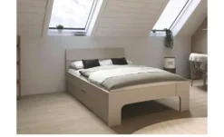 Stauraumbett in beige Frieda