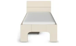 Stauraumbett in beige Frieda