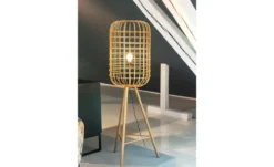 Stehleuchte, 1-flammig, Metallschirm Lumen