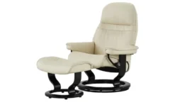 Stressless Relaxsessel mit Hocker Leder Sunrise M