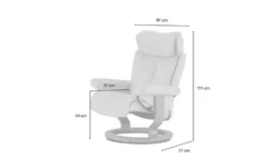 Stressless Relaxsessel mit Hocker Leder Magic M