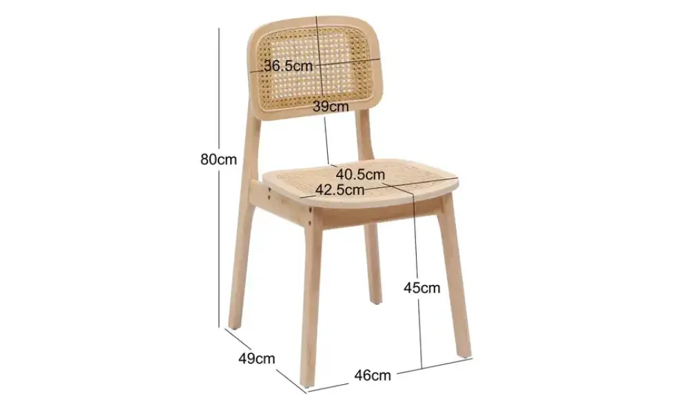 Stuhl 2er-Set Baia