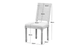 Stuhl 2er-Set Cambridge