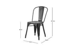 Stuhl 4er-Set Nash