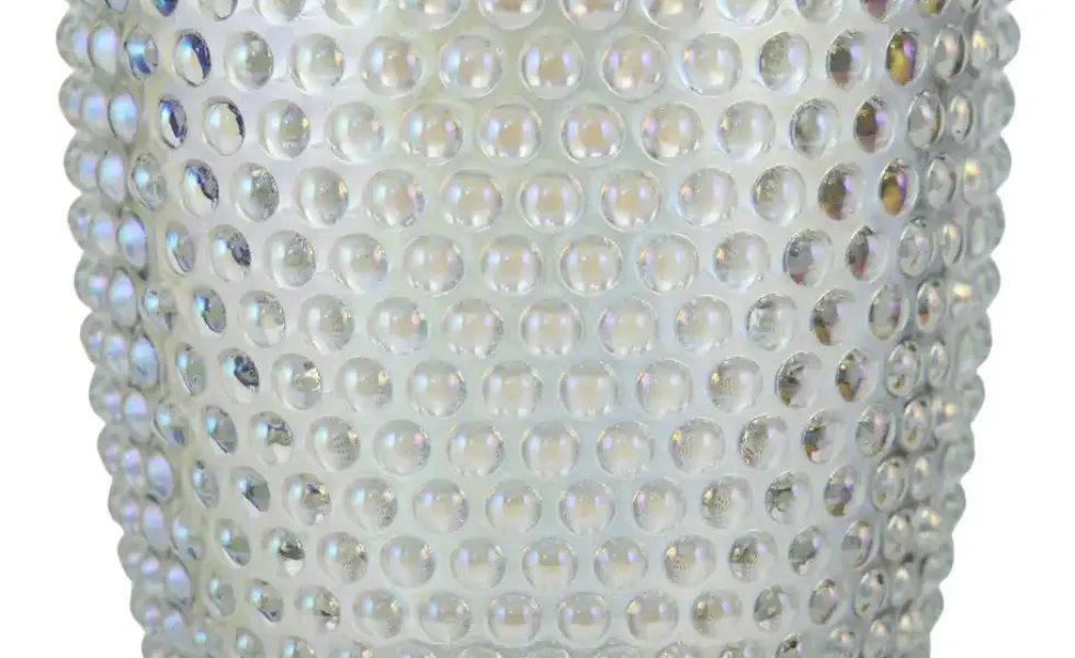 Teelichtglas, sortiert