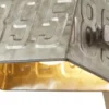 Tischleuchte, 1-flammig, Metallschirm