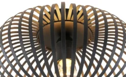 Trio Deckenleuchte, 1-flammig, Metall schwarz ´klein`