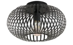 Trio Deckenleuchte, 1-flammig, Metall schwarz ´klein`