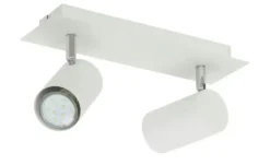 Trio Deckenspot, 2-flammig, weiß