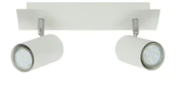 Trio Deckenspot, 2-flammig, weiß