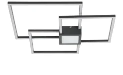 Trio LED-Deckenleuchte anthrazit