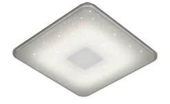 Trio LED-Deckenleuchte, Glas mit Effekt