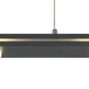 Trio LED-Pendelleuchte schwarz-matt