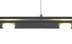 Trio LED-Pendelleuchte schwarz-matt