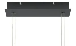 Trio LED-Pendelleuchte schwarz-matt