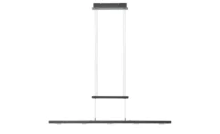 Trio LED-Pendelleuchte schwarz-matt
