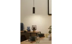 Trio Pendelleuchte, 1-flammig, schwarz