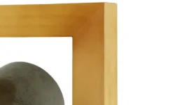 Trio Stehleuchte, 3-flammig, Nickel antik/Pinienholz Bell