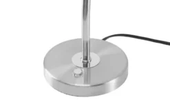 Trio Tischleuchte, 1-flammig, Nickel-matt mit Schwanenhals