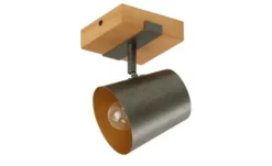 Trio Wand-/Deckenstrahler 1-flammig, Nickel-antik Bell
