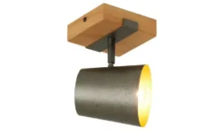 Trio Wand-/Deckenstrahler 1-flammig, Nickel-antik Bell