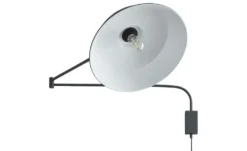 Trio Wandleuchte, 1-flammig, Metall schwarz