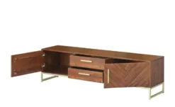 TV-Board aus Massivholz Calatria