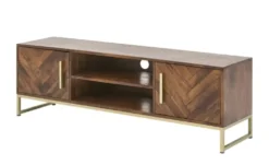 TV-Lowboard aus Massivholz Calatria