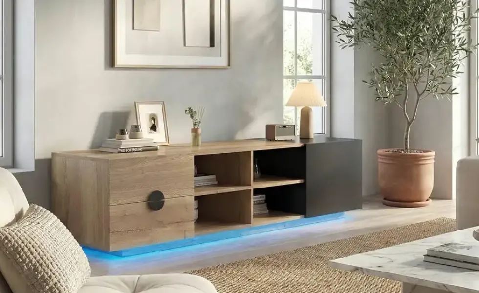TV-Lowboard LED-Beleuchtung Quint