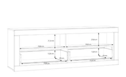 TV-Lowboard Push-to-Open Komili