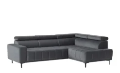 uno Ecksofa aus Mikrofaser Carrara