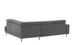 uno Ecksofa aus Mikrofaser Carrara