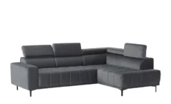 uno Ecksofa aus Mikrofaser Carrara