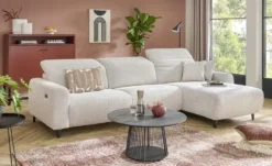 uno Ecksofa mit Kopfteilverstellung Viborg