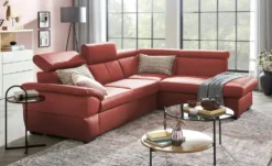 uno Ecksofa aus Echtleder Town