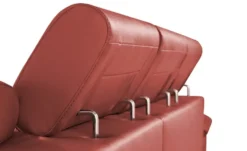 uno Ecksofa aus Echtleder Town