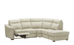 uno Ecksofa Leder und Kunstleder Barcelona