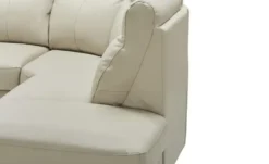 uno Ecksofa Leder und Kunstleder Barcelona
