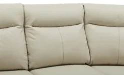 uno Ecksofa Leder und Kunstleder Barcelona