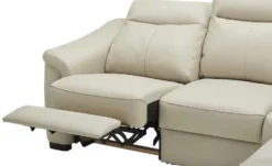 uno Ecksofa Leder und Kunstleder Barcelona