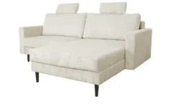 uno Ecksofa trendiger Cordstoff Livorno