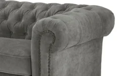 uno Einzelsofa Chesterfield Stoff
