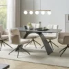 uno Keramiktisch mit Design-Gestell Giovanni