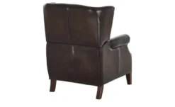 uno Relaxsessel aus Echtleder Chesterfield